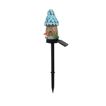 🍄✨ Turn Your Backyard Into An Enchanted Fairy Forest! Solar Mushroom Cottage Garden Light