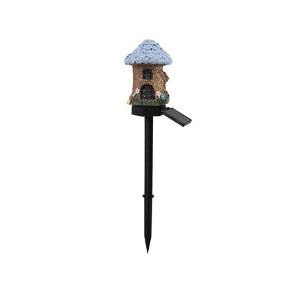 🍄✨ Turn Your Backyard Into An Enchanted Fairy Forest! Solar Mushroom Cottage Garden Light
