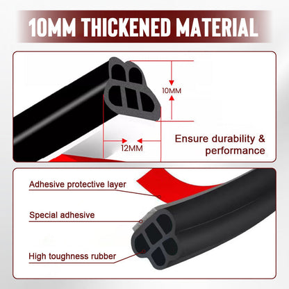 💥🚗🛡️ BUY MORE, SAVE MORE! 49% OFF Car Noise Reduction Seals – Block wind & dust, enjoy a quieter ride. Easy peel-and-stick install. 🔇💰