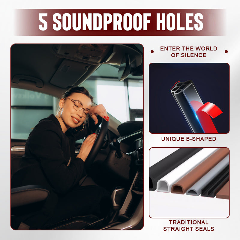 💥🚗🛡️ BUY MORE, SAVE MORE! 49% OFF Car Noise Reduction Seals – Block wind & dust, enjoy a quieter ride. Easy peel-and-stick install. 🔇💰