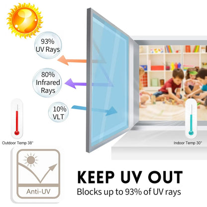 49%OFF🔥☀Privacy Sun Blocking Anti UV Reflective Window Film