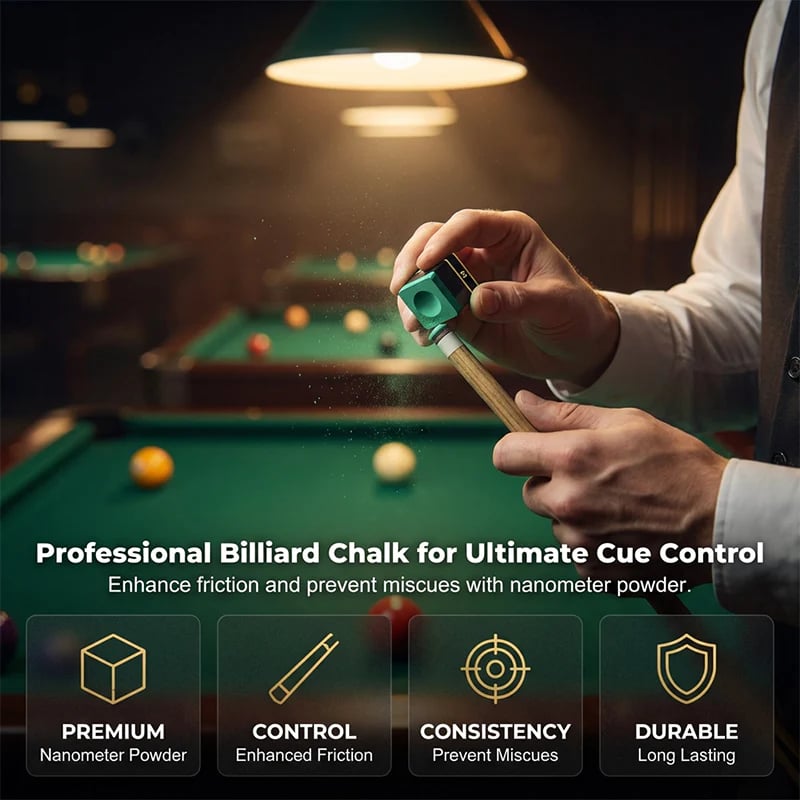 ✨ Professional Billiard Cue Chalk! 🎱