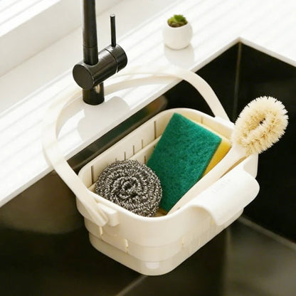 🍅Collapsible Faucet-Hanging Sink Strainer Basket