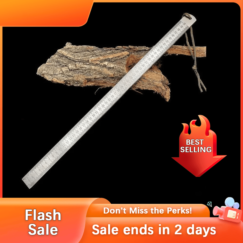 🏆Flash Sale⚡  Almost Gone-💥🔥Heavy Duty Ruler📏(Unit of measurement: inch & cm)