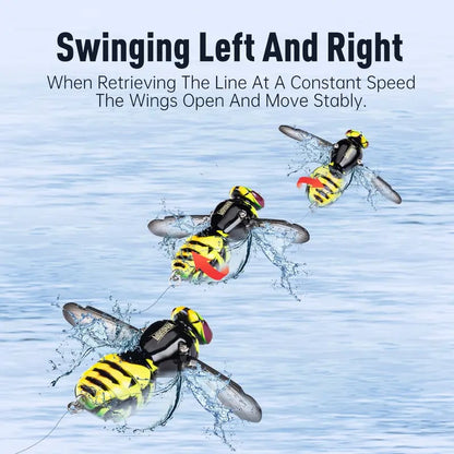 ⏰ Last Day 49% OFF – 🐝 Bionic Wasp Topwater Lure That Triggers Explosive Strikes