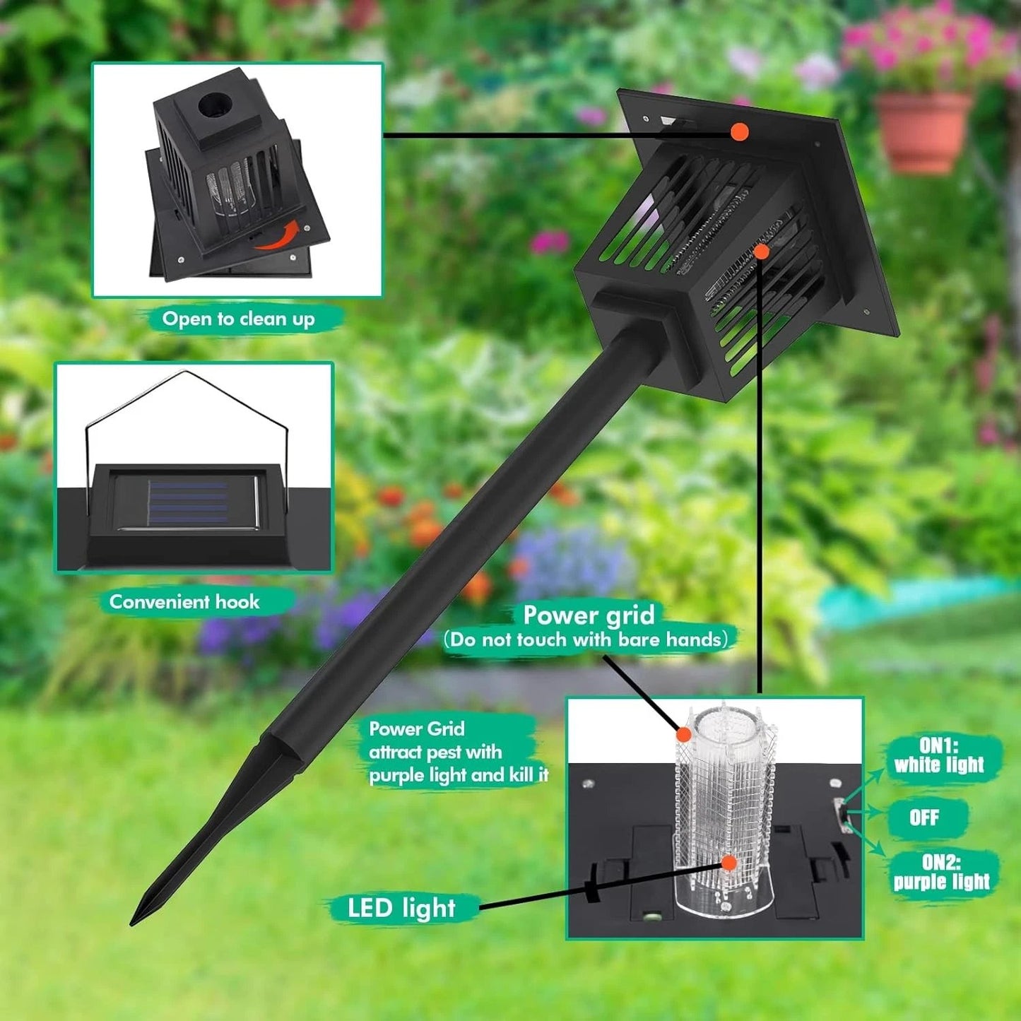 Courtyard UV Mosquito Killer Lamp🦟❌