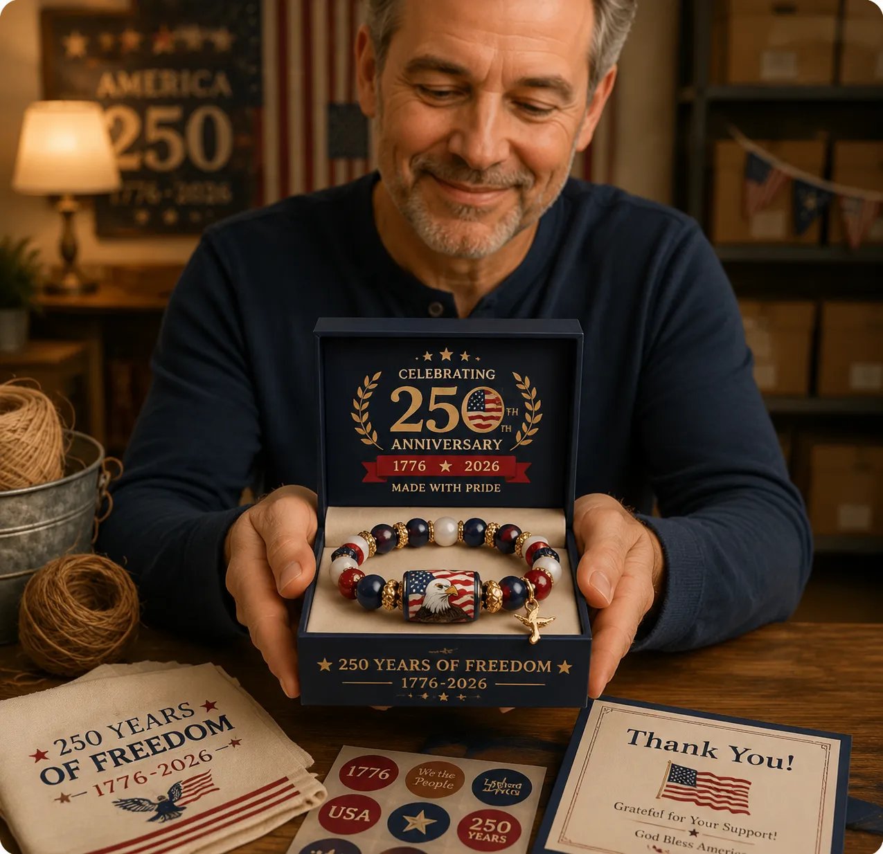 🔥LAST DAY 48% OFF - 🇺🇸 Celebrate Freedom & Honor 💎 | USA 250th Anniversary Limited Edition Collection ✨