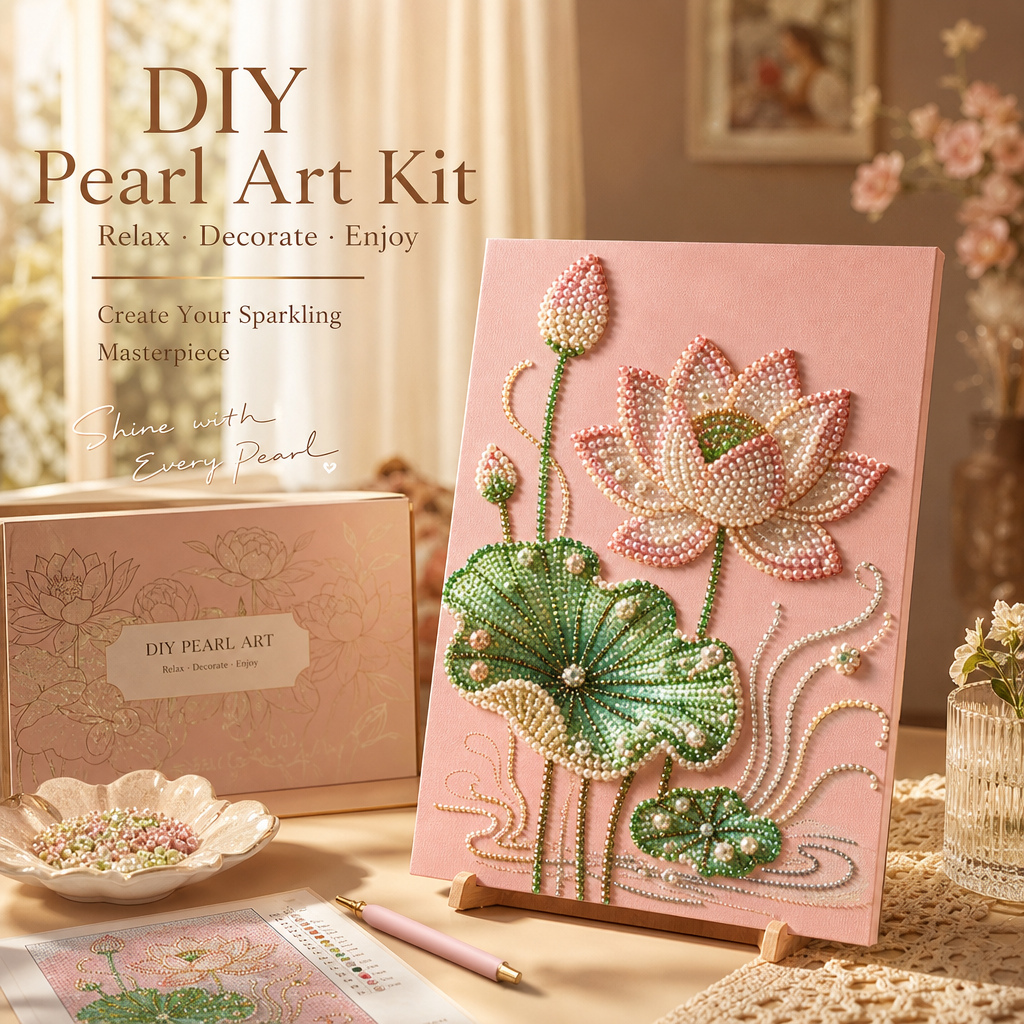 🎨Turn off the noise. Unleash the wonder ✨ DIY kit for pearl decorations