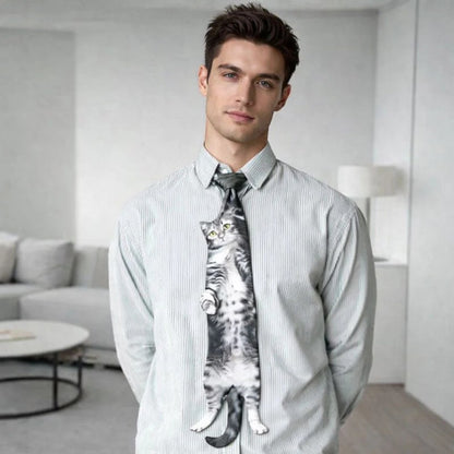 🐱 Cute Cat Tie