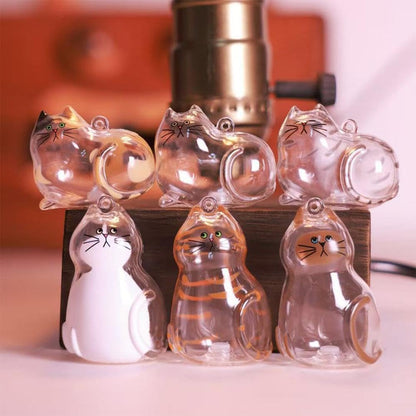 🐾Pet Hair Memorial Capsule Keychain