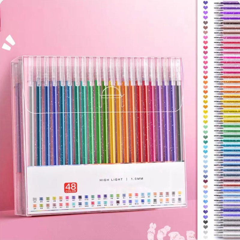 🎁 Glitter Gel Pen Set