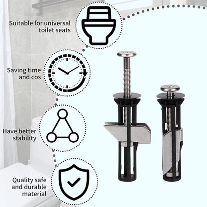 🔥Hot Sale🔥Heavy Duty Toilet Seat Fastener Bolt kit🔥