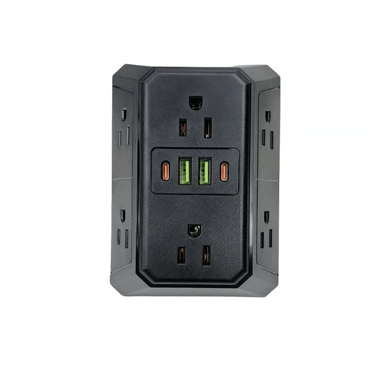 🔥Professional Smart Night-Light Multi-Outlet Wall Extender