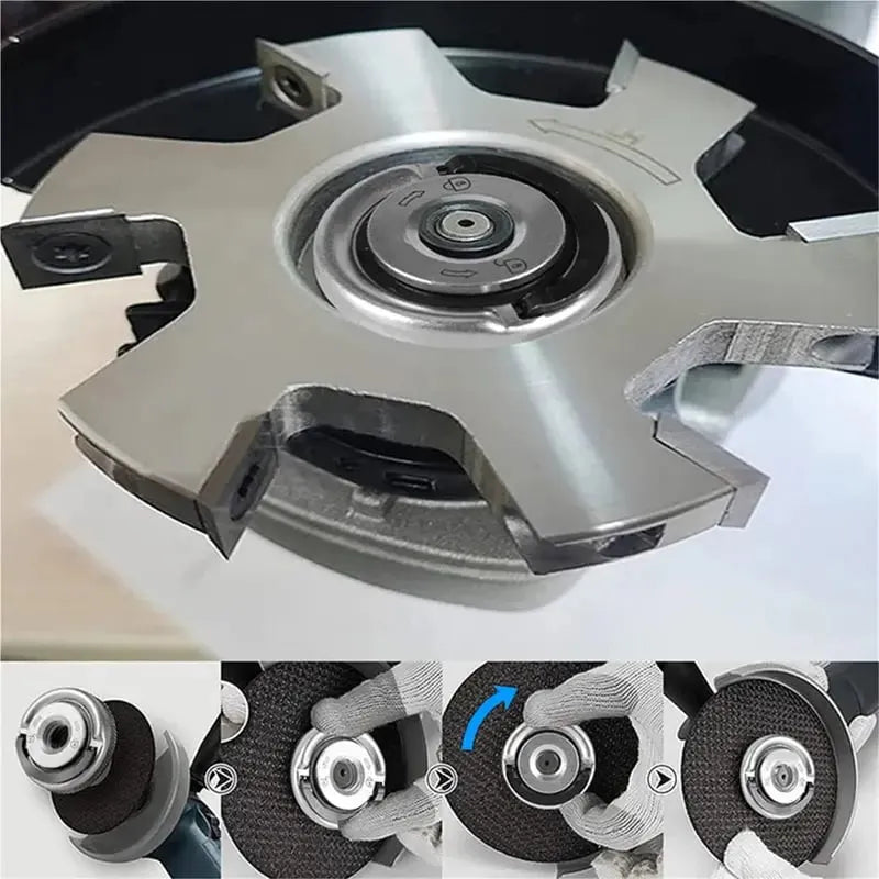 Angle Grinding Tool Flange Nut🔧, 1 SET(2 PCS)