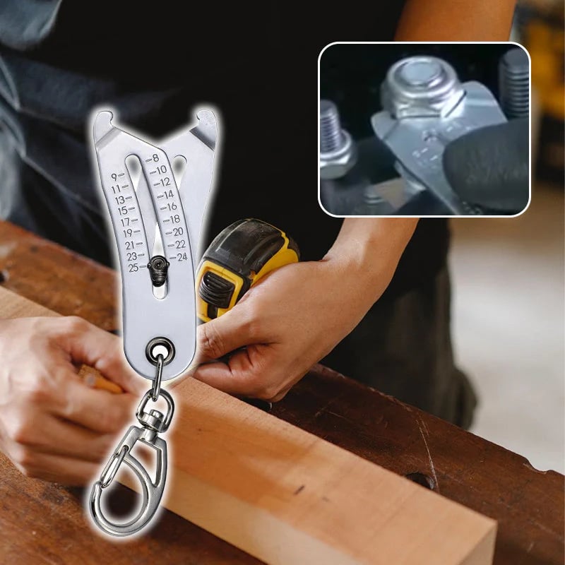 ✨Nut & Bolt Head Size Gauge