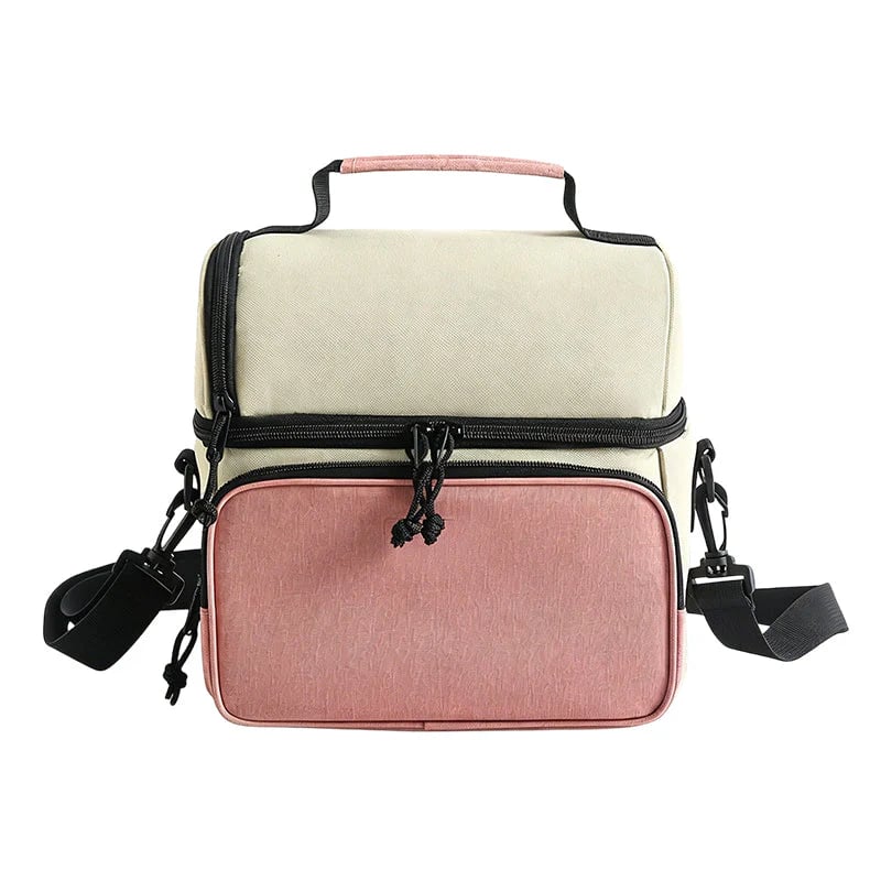 Large Capacity Insulated Cooler Bag for Picnics & Outdoors