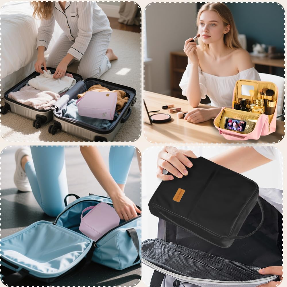 Standing Makeup Bag