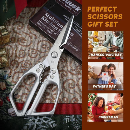 Kitchen Scissors All Purpose - Stainless Steel Kitchen Shears