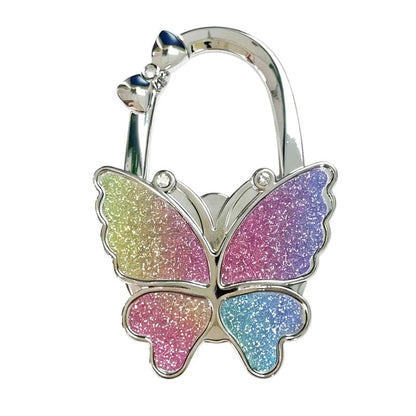 Butterfly Foldable Handbag Hook – Stylish, Portable & Non-Slip Bag Hanger