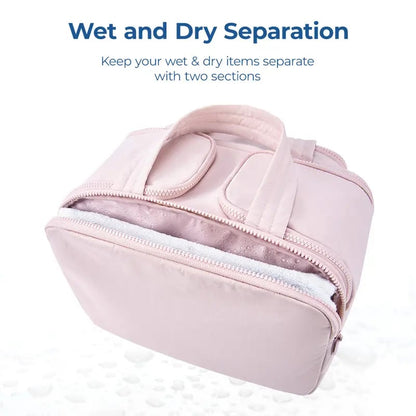 ✨Christmas Early Discount 🎄4-in-1 Puffy Multi-Functional Toiletry Bag for Women – Large Capacity Travel Organizer