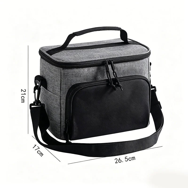 Large Capacity Insulated Cooler Bag for Picnics & Outdoors