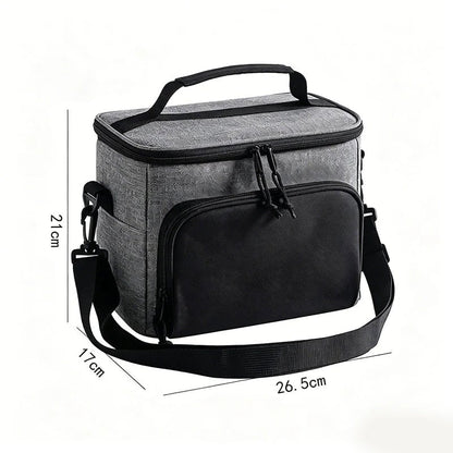 Large Capacity Insulated Cooler Bag for Picnics & Outdoors