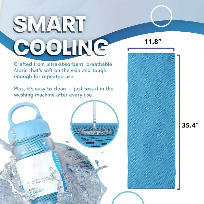 Cooling Towel – Quick Dry Sports Towel for Gym, Travel & Outdoor Activities