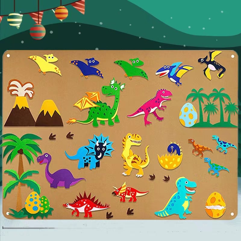 Montessori Learning Felt Board - Explore Imaginative Worlds!