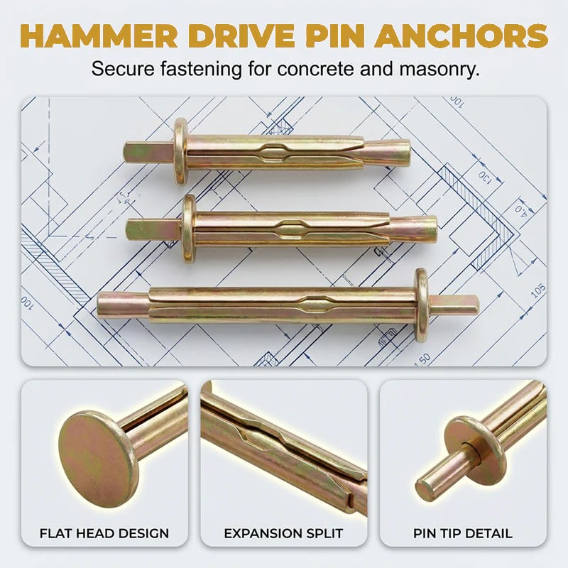 🏆LAST DAY SALE 🔥Hammer Drill Bits For Concrete And Brick