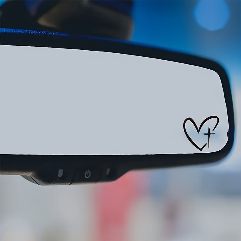 🔥Hot Sale 🔥Christian Rearview Mirror Decal