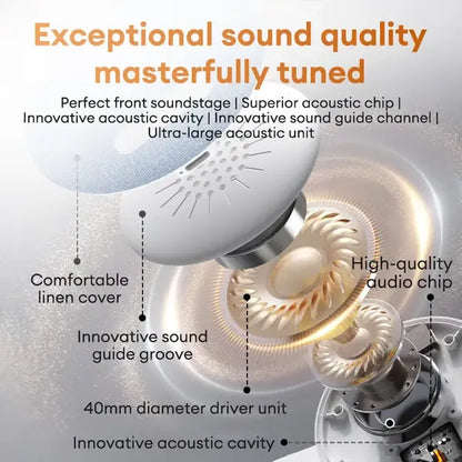 🔥🔥S1 Ultra-Thin Bluetooth Pillow Speaker with Bluetooth 6.0 - Bone Conduction Technology