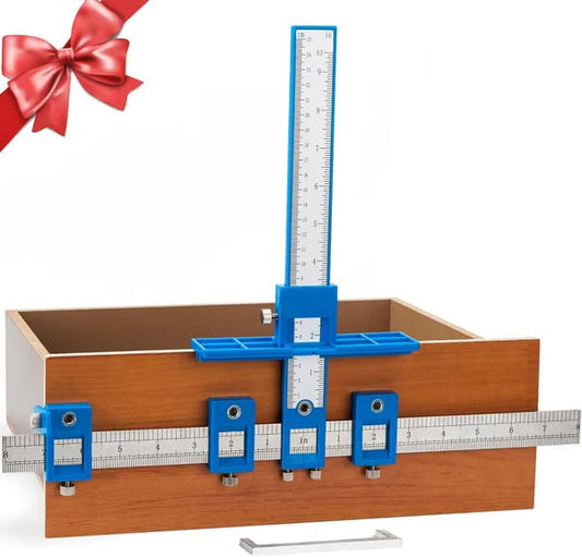 📏Precision Cabinet Hardware Jig - Handle & Pull Drill Guide Template for Door Drawer Installation