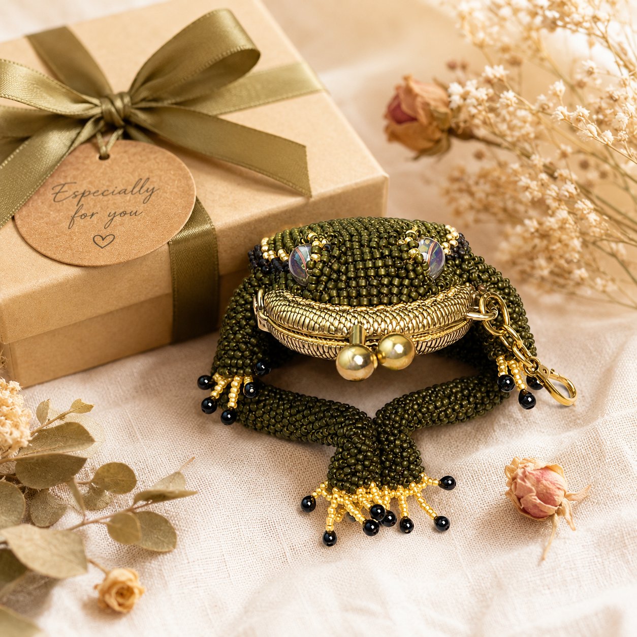 Charming DIY Frog Coin Purse