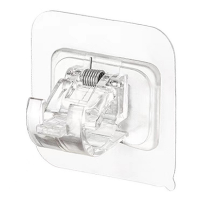 Drill-free curtain rod bracket