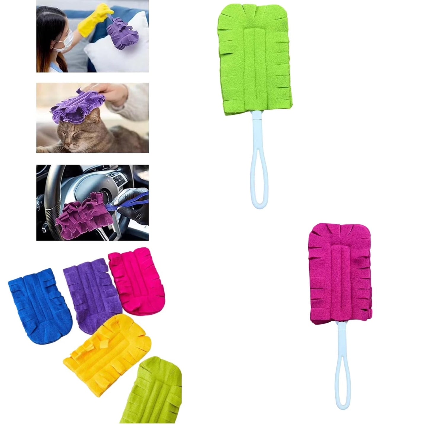 🔥LAST DAY 49% OFF-Reusable Chenille Microfiber Dust Duster