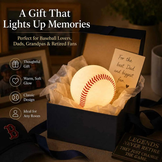 ⚾Last Day 48% OFF - Baseball Night Light Gift
