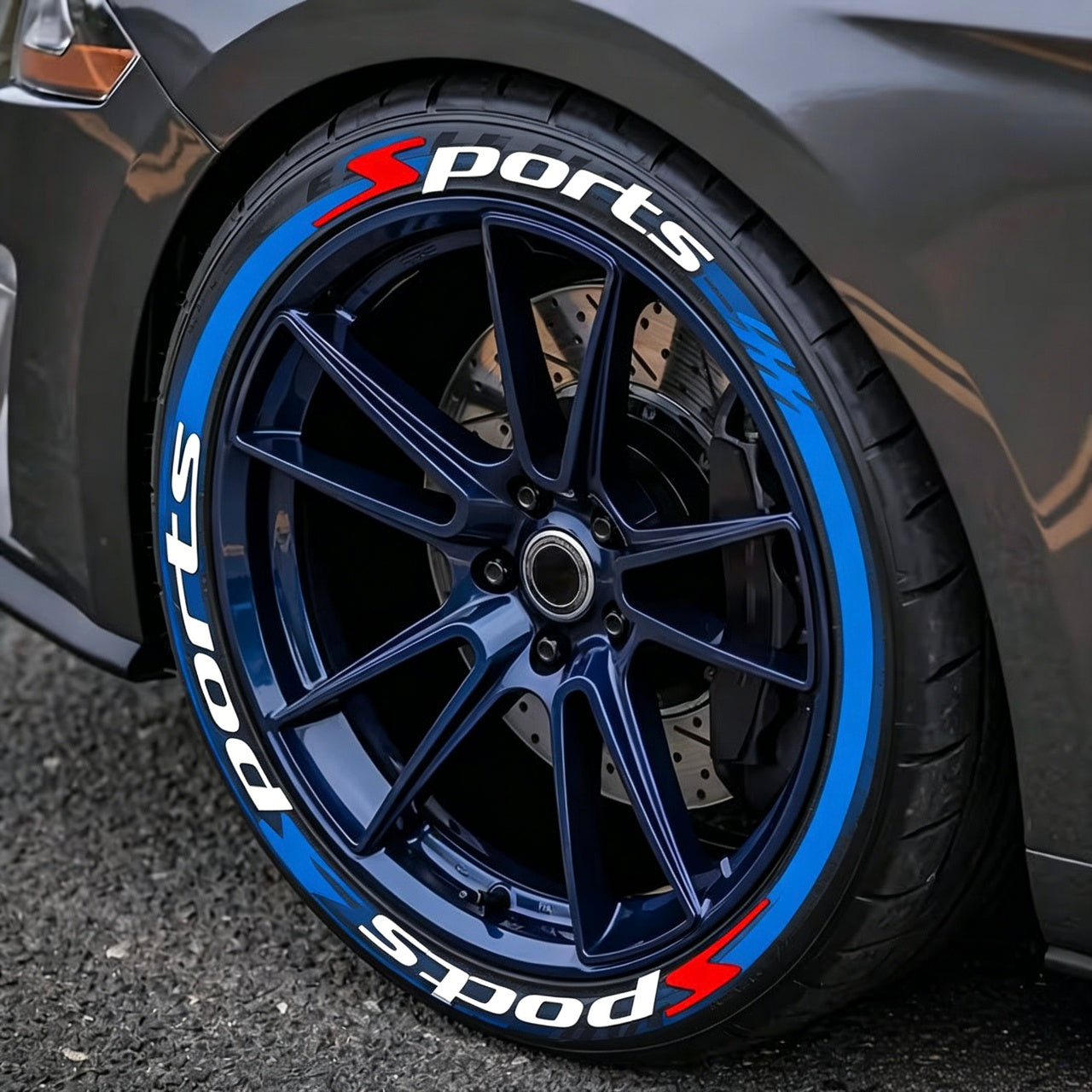 🏎️ 16PCS 3D Tire Lettering Stickers: Waterproof Universal Wheel Sidewall Decals! 🔥