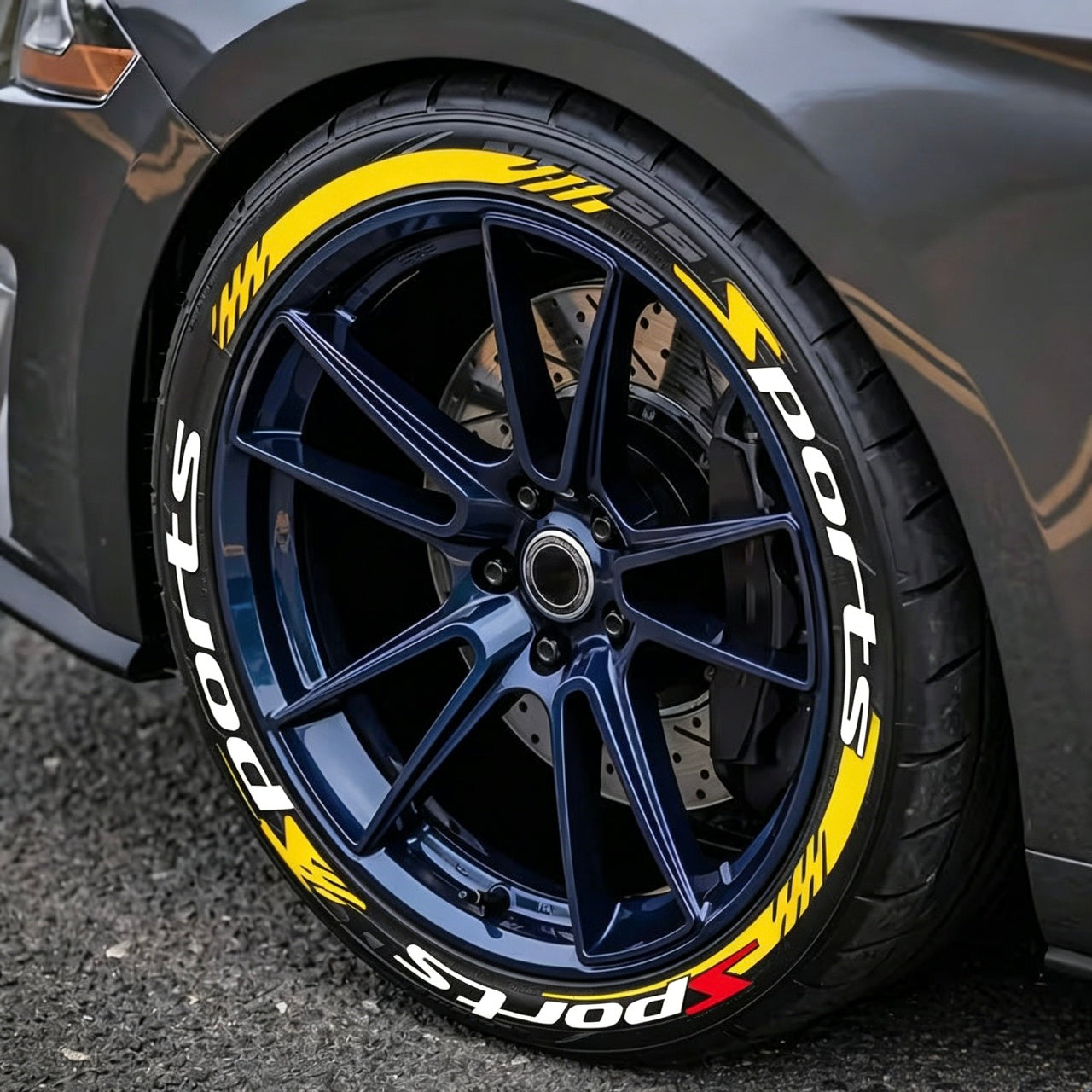 🏎️ 16PCS 3D Tire Lettering Stickers: Waterproof Universal Wheel Sidewall Decals! 🔥
