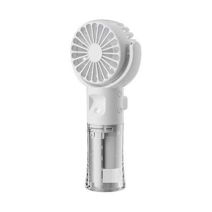 💧 Portable Rechargeable Handheld Misting Fan – USB charging & 3 speeds – Cools with fine mist – perfect for summer outings or travel 🌬️✨