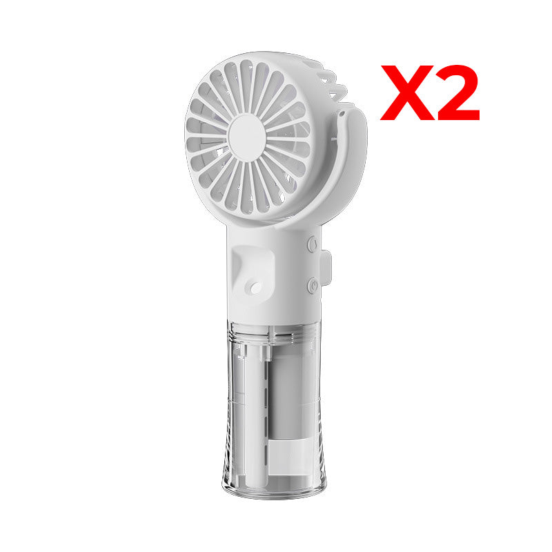 💧 Portable Rechargeable Handheld Misting Fan – USB charging & 3 speeds – Cools with fine mist – perfect for summer outings or travel 🌬️✨