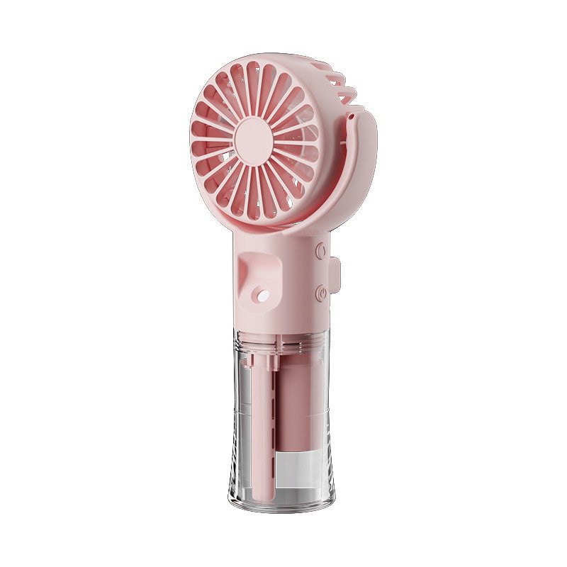 💧 Portable Rechargeable Handheld Misting Fan – USB charging & 3 speeds – Cools with fine mist – perfect for summer outings or travel 🌬️✨