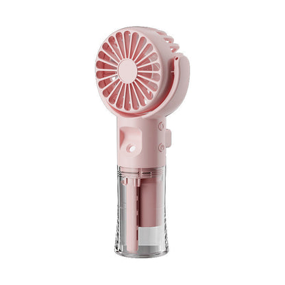 💧 Portable Rechargeable Handheld Misting Fan – USB charging & 3 speeds – Cools with fine mist – perfect for summer outings or travel 🌬️✨