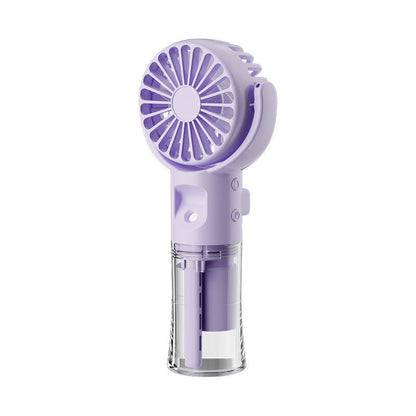 💧 Portable Rechargeable Handheld Misting Fan – USB charging & 3 speeds – Cools with fine mist – perfect for summer outings or travel 🌬️✨