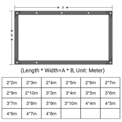 Sturdy & Transparent Waterproof Tarpaulin | UV-resistant, tear-resistant and perfect for garden, balcony, car and outdoor protection 🌧️🛡️