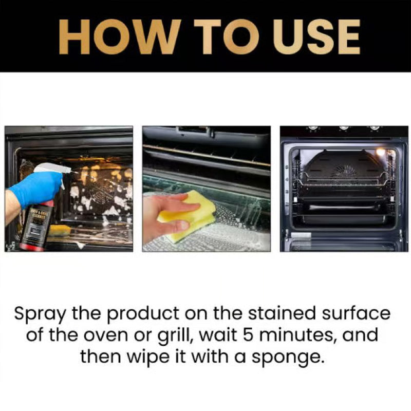 🏆LAST DAY SALE: Best Seller⚡Oven & Grill Cleaner Spray✨