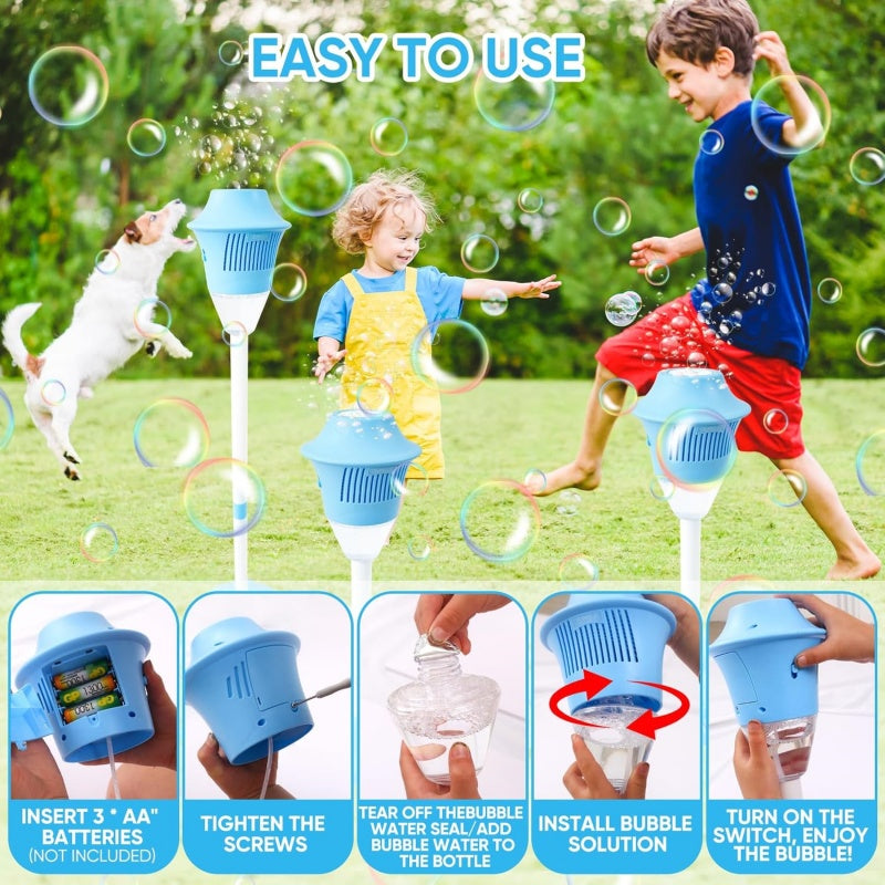 🎈45% OFF NOW ! ⚡ Automatic Handheld Bubble Machine for Kids – Rich Bubbles