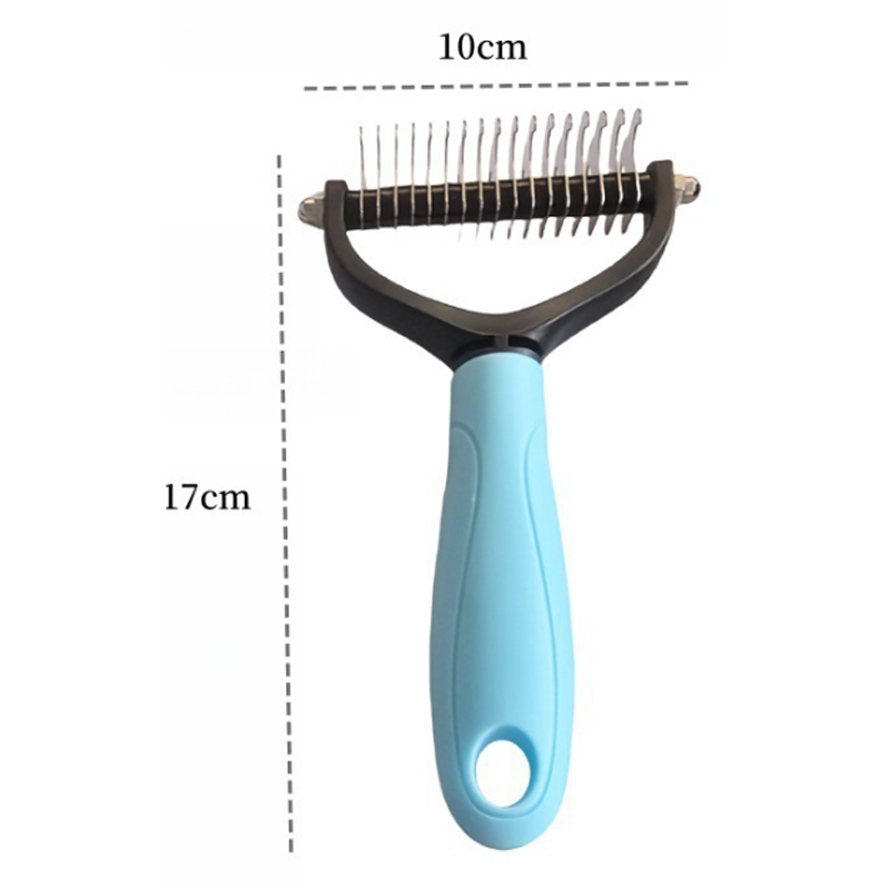 ⏰LAST DAY SALE:🔥Dual-Sided Pet Grooming Comb for Dogs & Cats