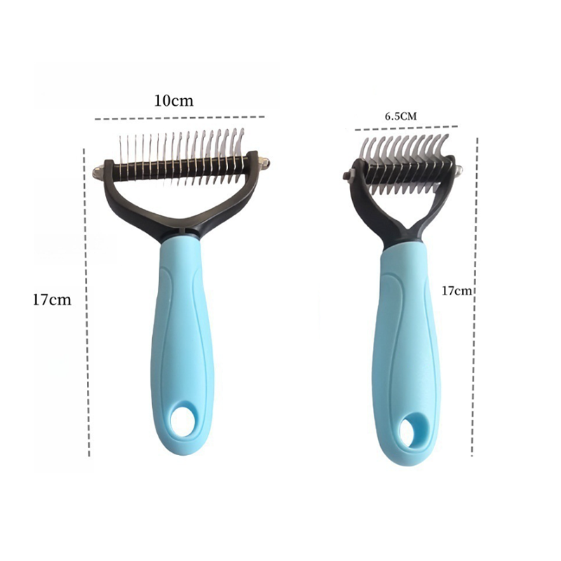 ⏰LAST DAY SALE:🔥Dual-Sided Pet Grooming Comb for Dogs & Cats