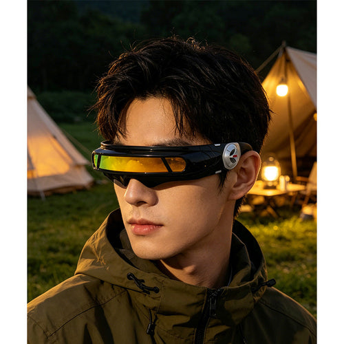 Retro Punk Irregular Shape UV400 Sunglasses