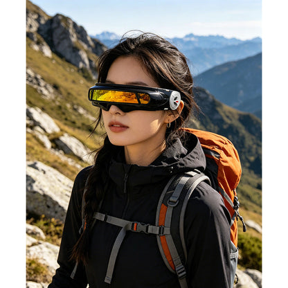 Retro Punk Irregular Shape UV400 Sunglasses